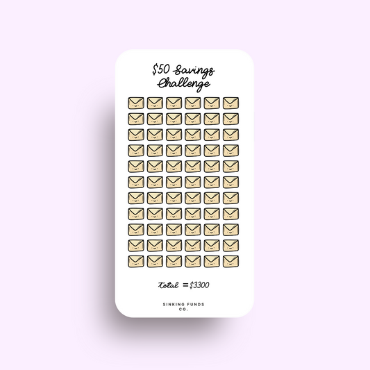 $50 Savings Challenge