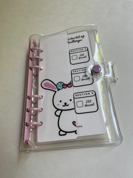 INSERTS ONLY Wonderful World of Savings Challenge Binder - 1K Savings