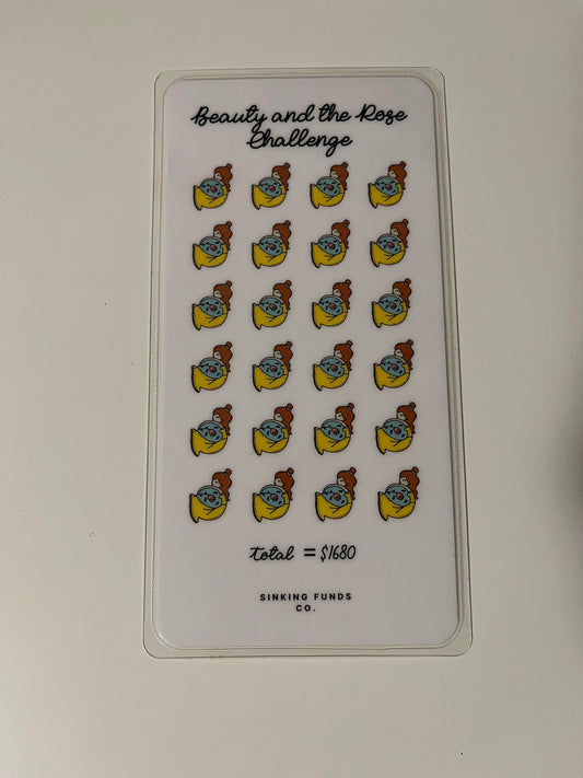 Beauty and the Rose Savings Challenge