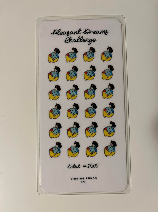 Pleasant Dreams Savings Challenge